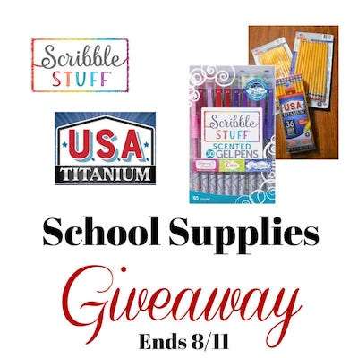 School Supplies Giveaway