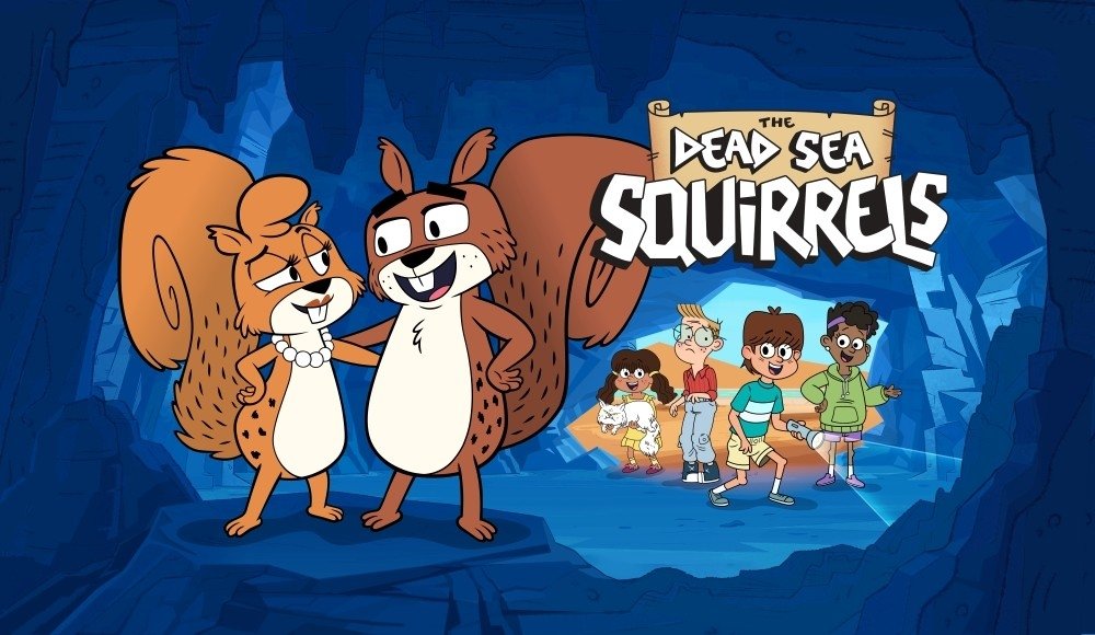 Dead Sea Squirrels blue banner